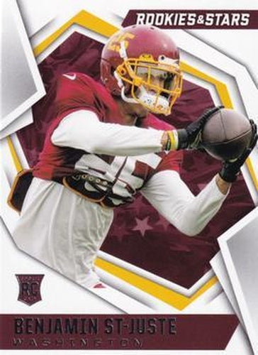 #195 Benjamin St-Juste - Washington Football Team - 2021 Panini Rookies & Stars Football