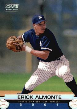#195 Erick Almonte - New York Yankees - 2001 Stadium Club Baseball