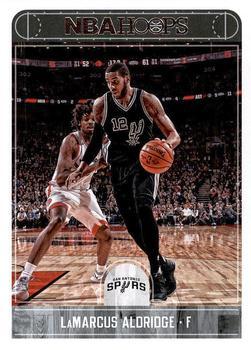 #195 LaMarcus Aldridge - San Antonio Spurs - 2017-18 Hoops Basketball