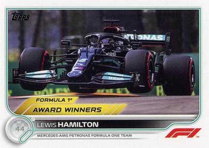 #195 Lewis Hamilton - Mercedes-AMG Petronas Formula One Team - 2022 Topps Formula 1 Racing
