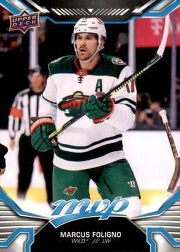 #195 Marcus Foligno - Minnesota Wild - 2022-23 Upper Deck MVP Hockey