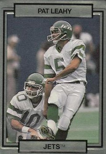 #195 Pat Leahy - New York Jets - 1990 Action Packed Football
