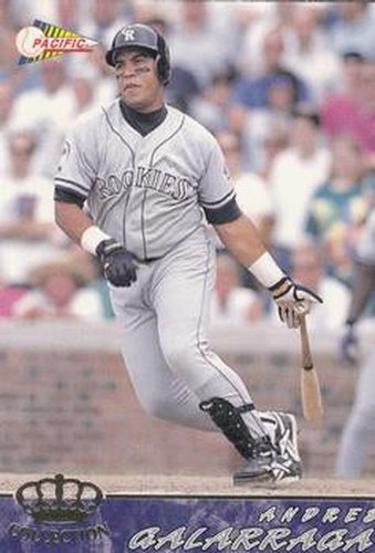 #195 Andres Galarraga - Colorado Rockies - 1994 Pacific Baseball