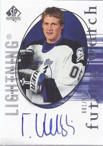#195 Timo Helbling - Tampa Bay Lightning - 2005-06 SP Authentic Hockey