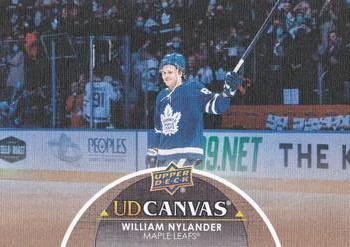 #C195 William Nylander - Toronto Maple Leafs - 2021-22 Upper Deck - UD Canvas Hockey