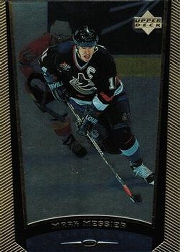 #195 Mark Messier - Vancouver Canucks - 1998-99 Upper Deck Gold Reserve Hockey
