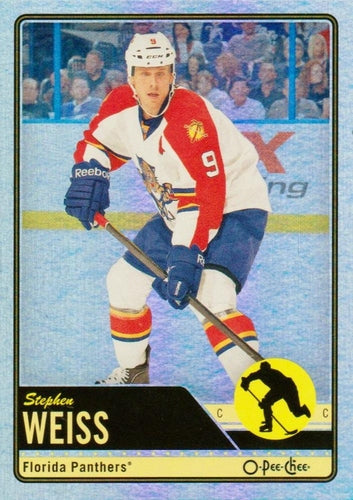 #195 Stephen Weiss - Florida Panthers - 2012-13 O-Pee-Chee - Rainbow Hockey