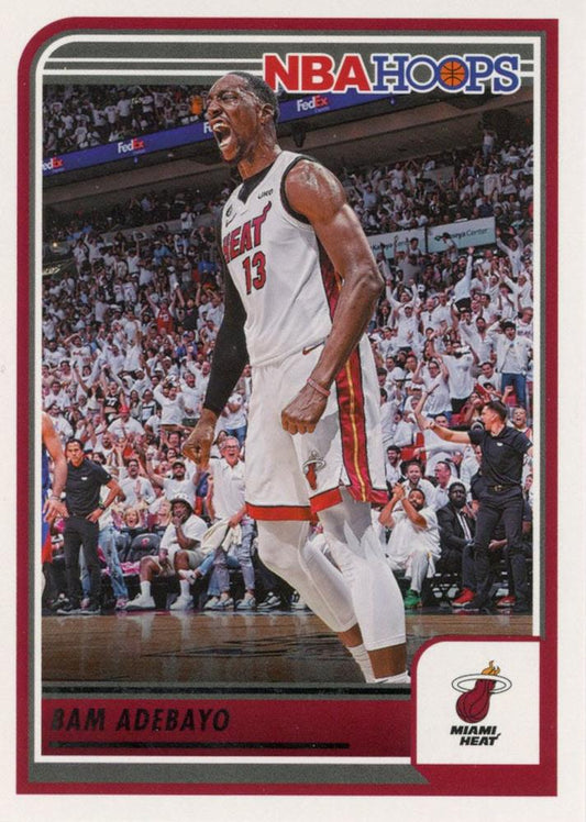 #195 Bam Adebayo - Miami Heat - 2023-24 Hoops Basketball