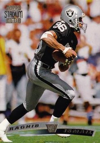 #195 Raghib Ismail - Oakland Raiders - 1996 Stadium Club Football