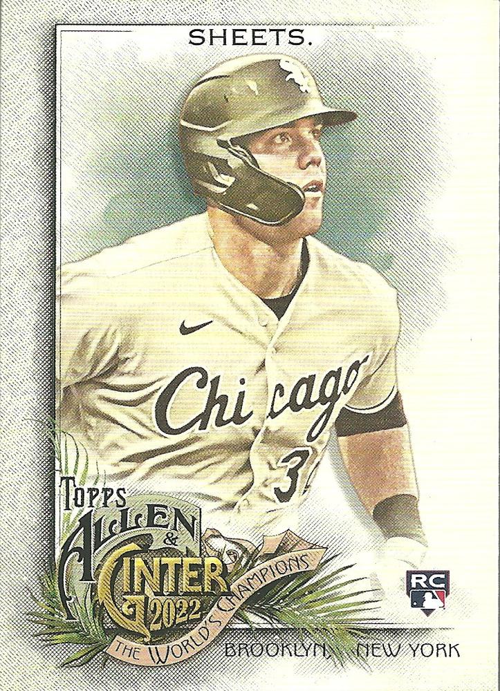 #195 Gavin Sheets - Chicago White Sox - 2022 Topps Allen & Ginter Baseball