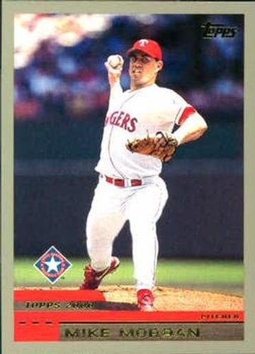 #195 Mike Morgan - Texas Rangers - 2000 Topps Baseball