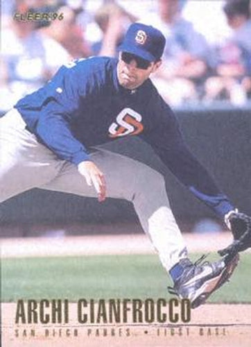 #U196 Archi Cianfrocco - San Diego Padres - 1996 Fleer Update Baseball