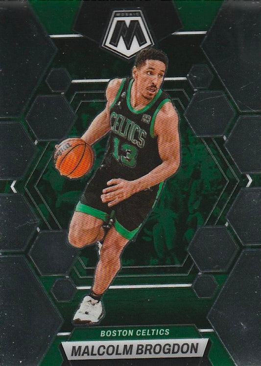 #196 Malcolm Brogdon - Boston Celtics - 2022-23 Panini Mosaic Basketball