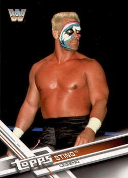 #196 Sting - 2017 Topps WWE Then Now Forever Wrestling
