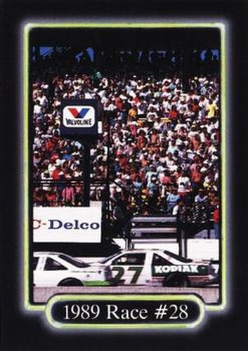 #196 Rusty Wallace's Car - Blue Max Racing - 1990 Maxx Racing