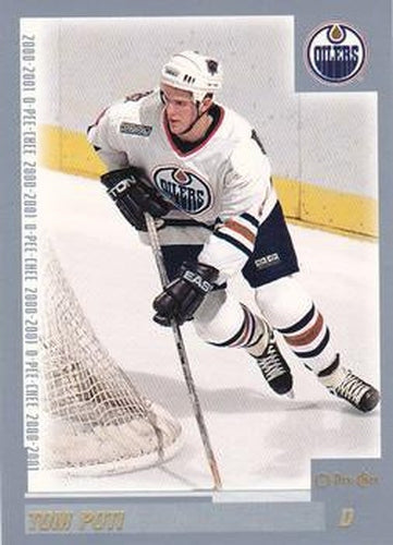 #196 Tom Poti - Edmonton Oilers - 2000-01 O-Pee-Chee Hockey