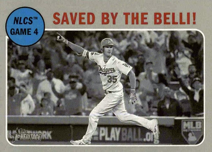 #196 Saved by the Belli! - Los Angeles Dodgers - 2019 Topps Heritage Baseball