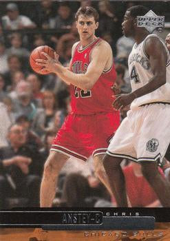 #196 Chris Anstey - Chicago Bulls - 1999-00 Upper Deck Basketball