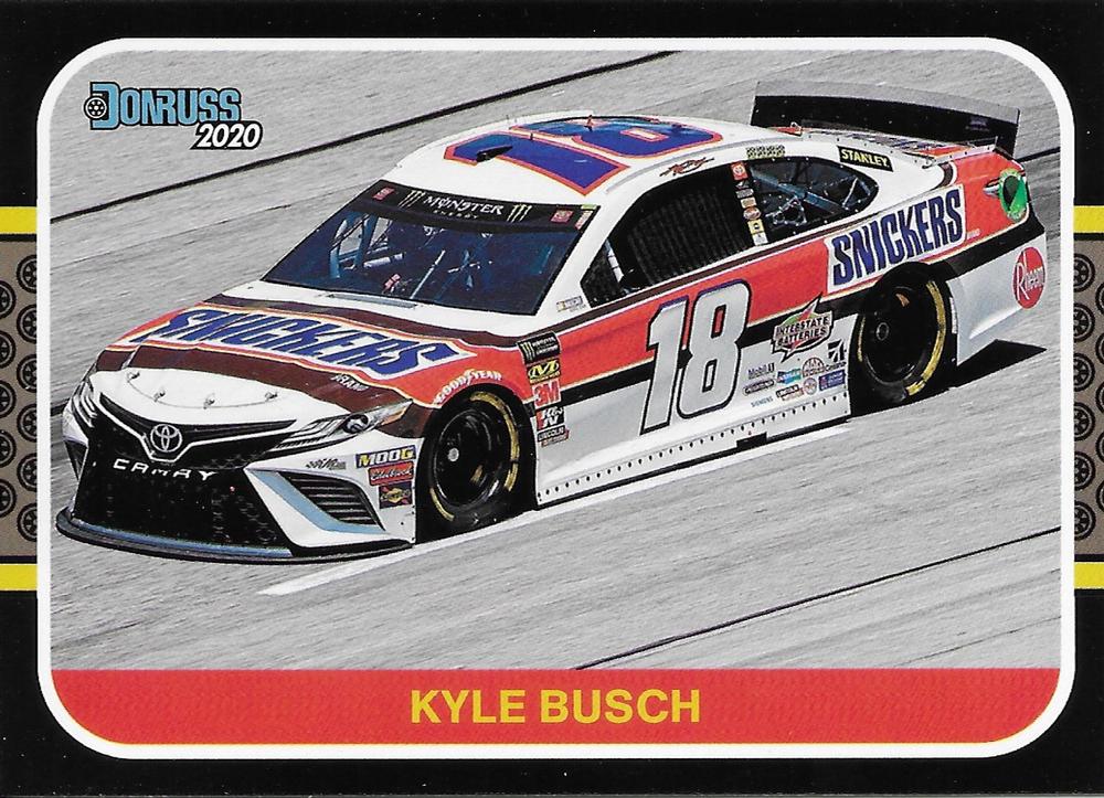 #196 Kyle Busch - Joe Gibbs Racing - 2020 Donruss Racing