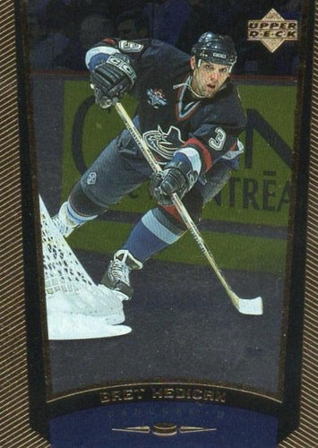 #196 Bret Hedican - Vancouver Canucks - 1998-99 Upper Deck Gold Reserve Hockey