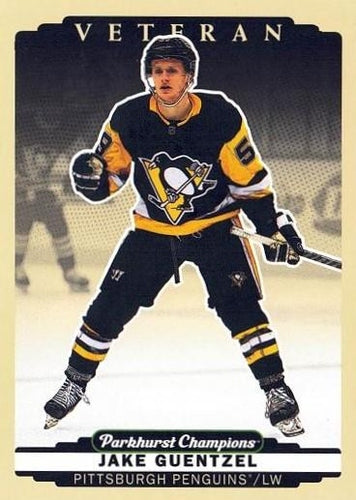 #196 Jake Guentzel - Pittsburgh Penguins - 2022-23 Parkhurst Champions Hockey