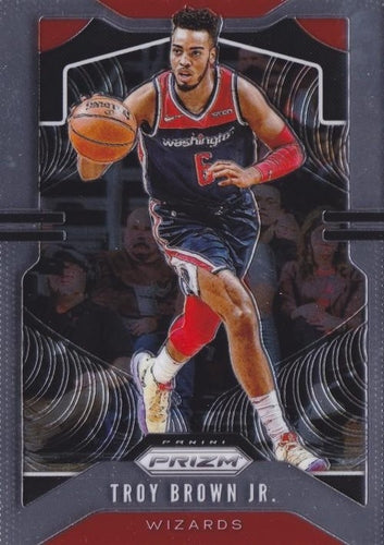 #196 Troy Brown Jr. - Washington Wizards - 2019-20 Panini Prizm Basketball