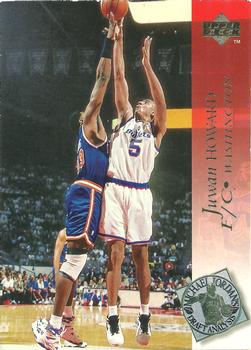 #196 Juwan Howard - Washington Bullets - 1994-95 Upper Deck Basketball