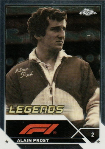 #196 Alain Prost - 2023 Topps Chrome Formula 1 Racing