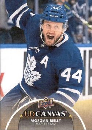 #C196 Morgan Rielly - Toronto Maple Leafs - 2021-22 Upper Deck - UD Canvas Hockey