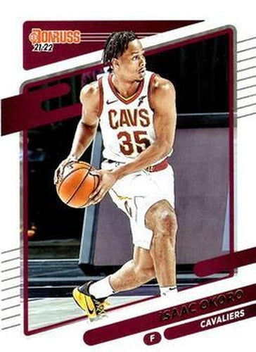 #196 Isaac Okoro - Cleveland Cavaliers - 2021-22 Donruss Basketball