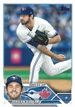 #196 Jordan Romano - Toronto Blue Jays - 2023 Topps Baseball