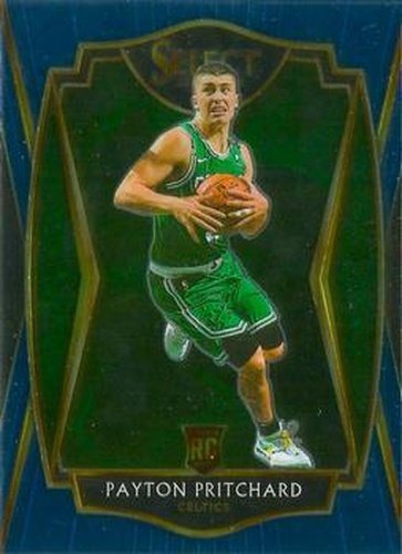 #196 Payton Pritchard - Boston Celtics - 2020-21 Panini Select - Blue Basketball