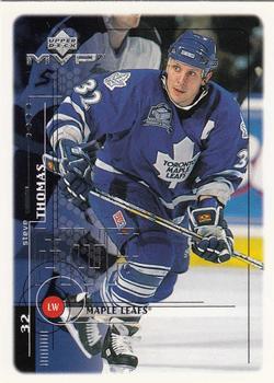 #196 Steve Thomas - Toronto Maple Leafs - 1998-99 Upper Deck MVP Hockey