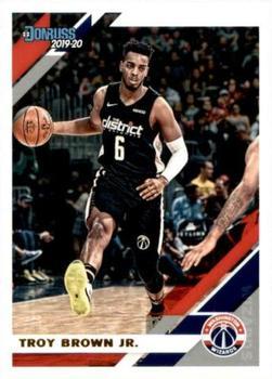 #196 Troy Brown Jr. - Washington Wizards - 2019-20 Donruss Basketball