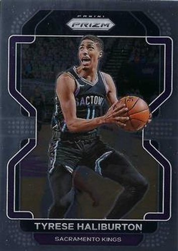 #196 Tyrese Haliburton - Sacramento Kings - 2021-22 Panini Prizm Basketball