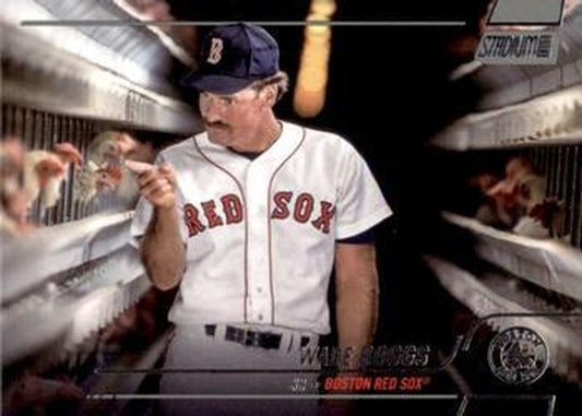 #196 Wade Boggs - Boston Red Sox - 2022 Stadium Club Baseball