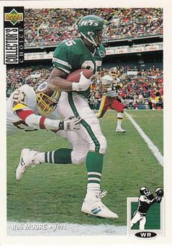 #196 Rob Moore - New York Jets - 1994 Collector's Choice Football