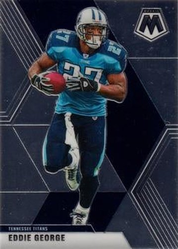 #196 Eddie George - Tennessee Titans - 2020 Panini Mosaic Football