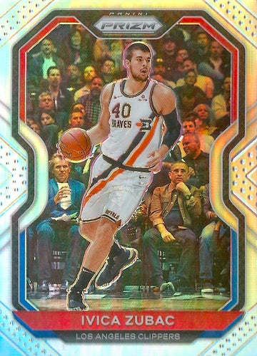 #196 Ivica Zubac - Los Angeles Clippers - 2020-21 Panini Prizm - Silver Prizms Basketball