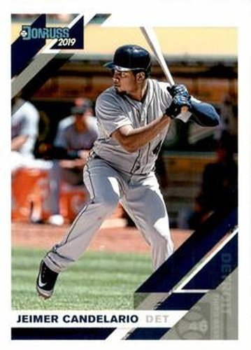 #196 Jeimer Candelario - Detroit Tigers - 2019 Donruss Baseball