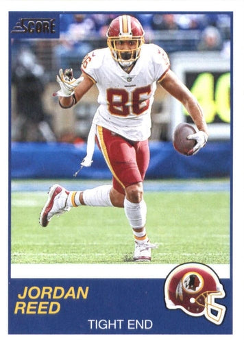#196 Jordan Reed - Washington Redskins - 2019 Score Football