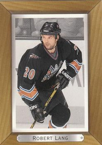 #196 Robert Lang - Washington Capitals - 2003-04 Upper Deck Beehive Hockey