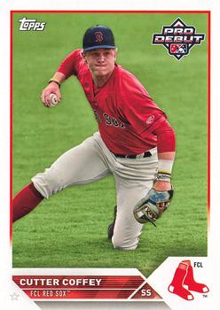 #PD-197 Cutter Coffey - FCL Red Sox - 2023 Topps Pro Debut Baseball