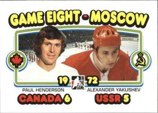#197 Paul Henderson / Alexander Yakushev - Canada / USSR - 2009-10 In The Game 1972 The Year In Hockey