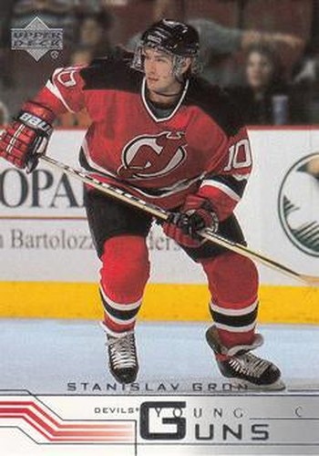 #197 Stanislav Gron - New Jersey Devils - 2001-02 Upper Deck Hockey