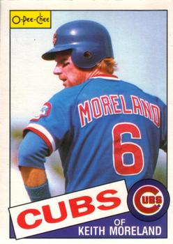 #197 Keith Moreland - Chicago Cubs - 1985 O-Pee-Chee Baseball