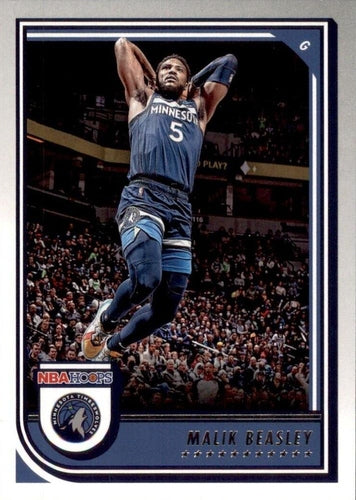 #197 Malik Beasley - Minnesota Timberwolves - 2022-23 Hoops Basketball