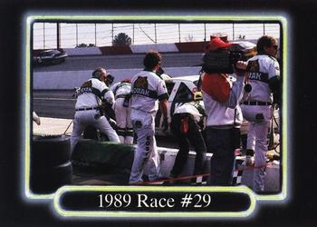 #197 Rusty Wallace in Pits - Blue Max Racing - 1990 Maxx Racing