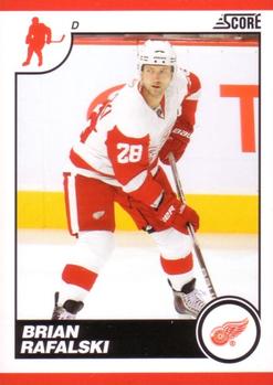 #197 Brian Rafalski - Detroit Red Wings - 2010-11 Score Hockey