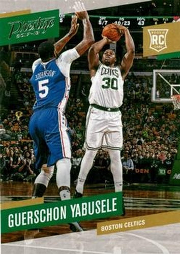 #197 Guerschon Yabusele - Boston Celtics - 2017-18 Panini Prestige Basketball